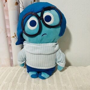 Disney/Pixar Inside Out Sadness Plush Soft Pillow Buddy Carry Along Nighttime